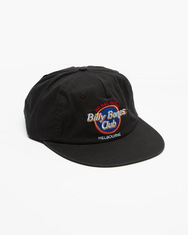 Billy Bones Club - Hard Knocks Unstructured Cap - Headwear (Black) Hard Knocks Unstructured Cap