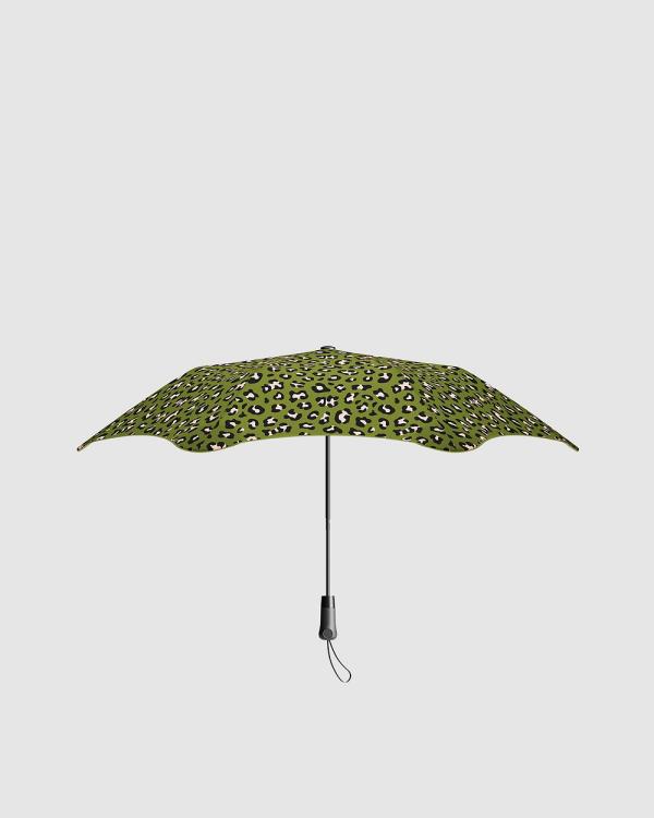 BLUNT Umbrellas - BLUNT Leopard Jungle Metro Umbrella - Accessories (Green) BLUNT Leopard Jungle Metro Umbrella