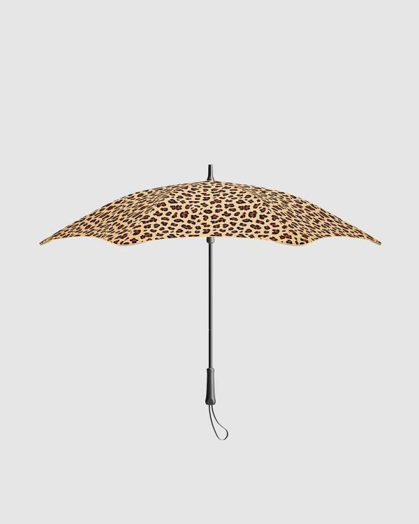 BLUNT Umbrellas - BLUNT Leopard Safari Classic Umbrella - Accessories (Brown) BLUNT Leopard Safari Classic Umbrella