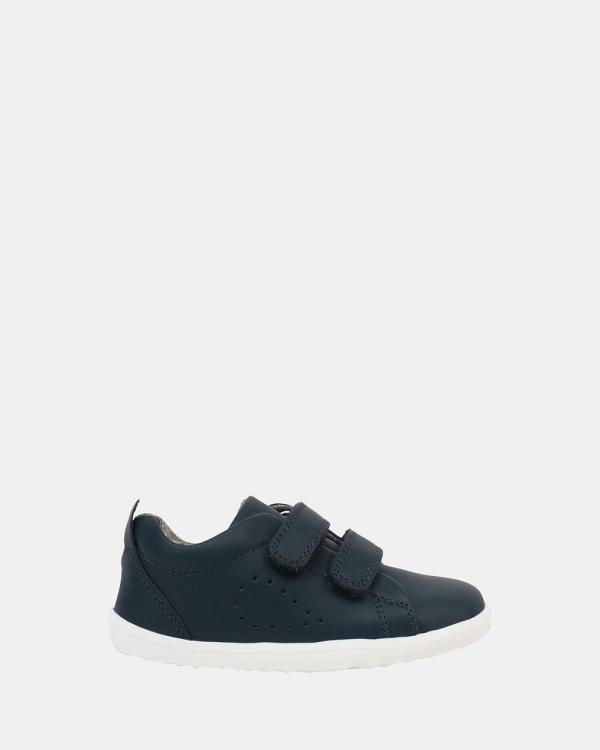 Bobux - Step Up Grass Court Bloom - Flats (Navy) Step Up Grass Court Bloom