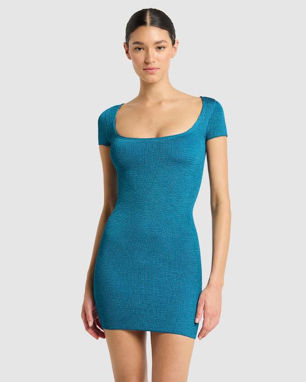 Bond-Eye Swimwear - Jerrie Dress - Swimwear (Ocean Shimmer) Jerrie Dress