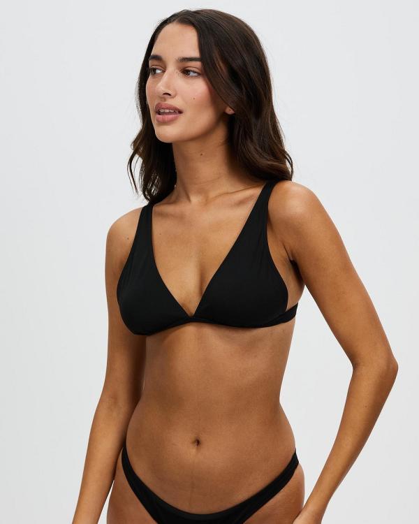 BONDI BORN - Aurelie Bikini Top - Bikini Tops (Black) Aurelie Bikini Top