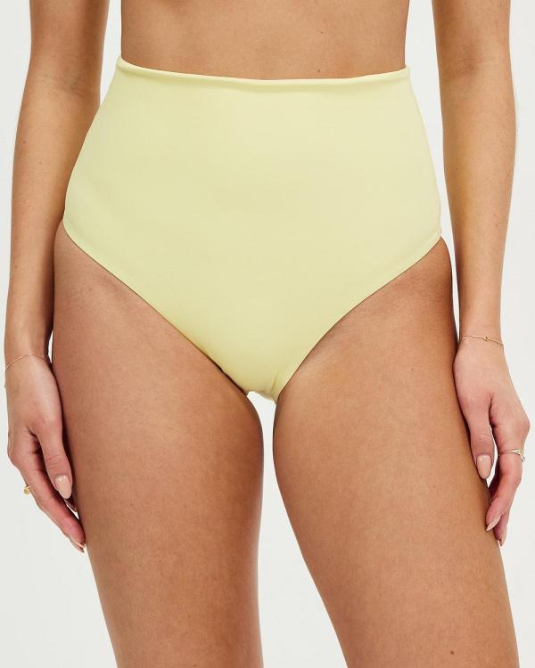 BONDI BORN - Faith II Bikini Bottoms - Bikini Bottoms (Lemonade) Faith II Bikini Bottoms