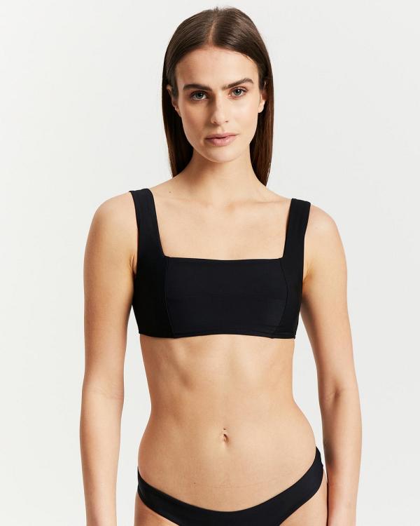 BONDI BORN - Lola Bikini Top - Bikini Tops (Black) Lola Bikini Top