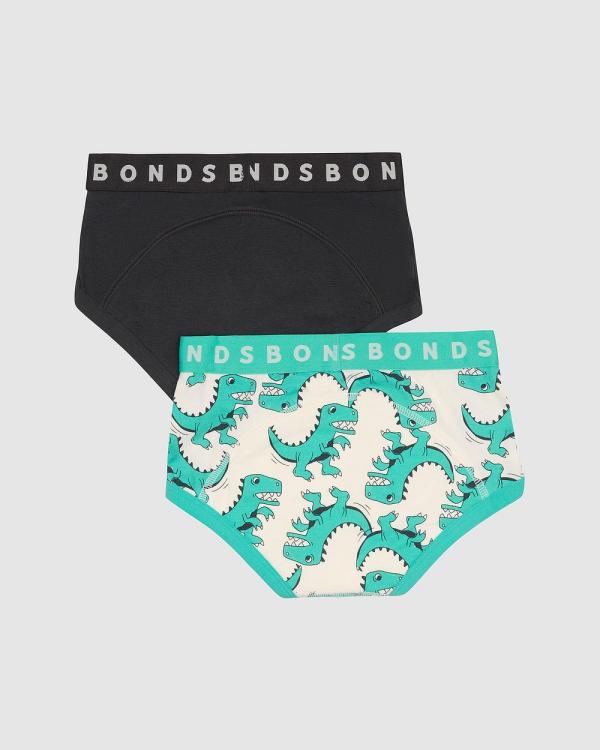 Bonds Kids - Whoopsies 2 Pack   Kids - Underwear & Socks (Print I1N) Whoopsies 2-Pack - Kids