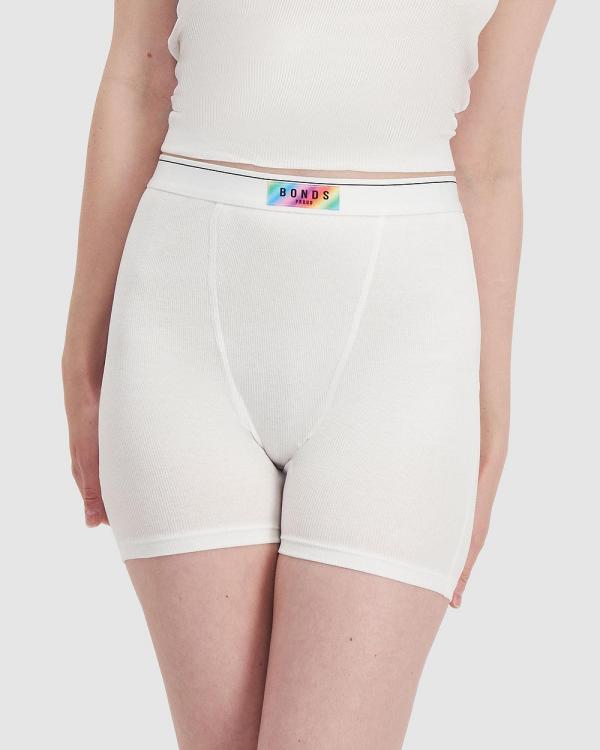 Bonds - Pride Organic Mid Shorts - Sleepwear (Bonds Proud) Pride Organic Mid Shorts