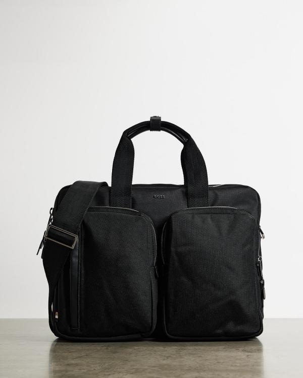 BOSS - Highway Gusset Briefcase - Bags (Black) Highway Gusset Briefcase