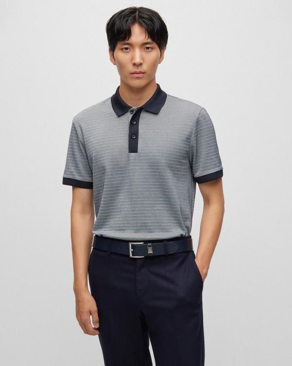 BOSS - Prout Polo - Shirts & Polos (Dark Blue) Prout Polo