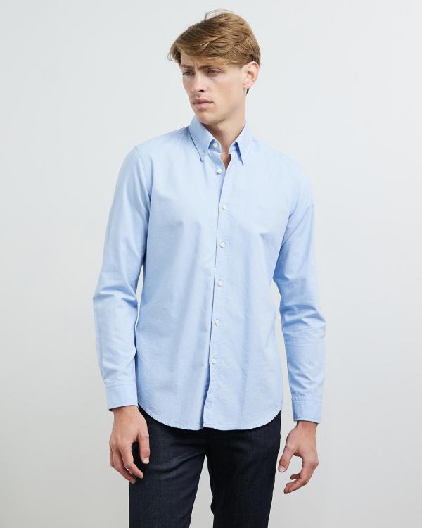 BOSS - Rickert Shirt - Shirts & Polos (Open Blue) Rickert Shirt
