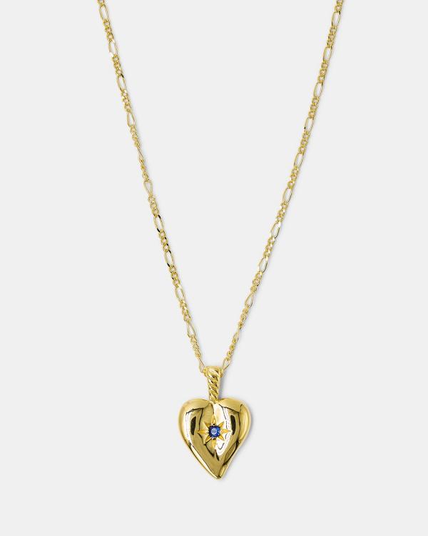 Brie Leon - 925 Amore Pendant Necklace - Jewellery (Gold) 925 Amore Pendant Necklace