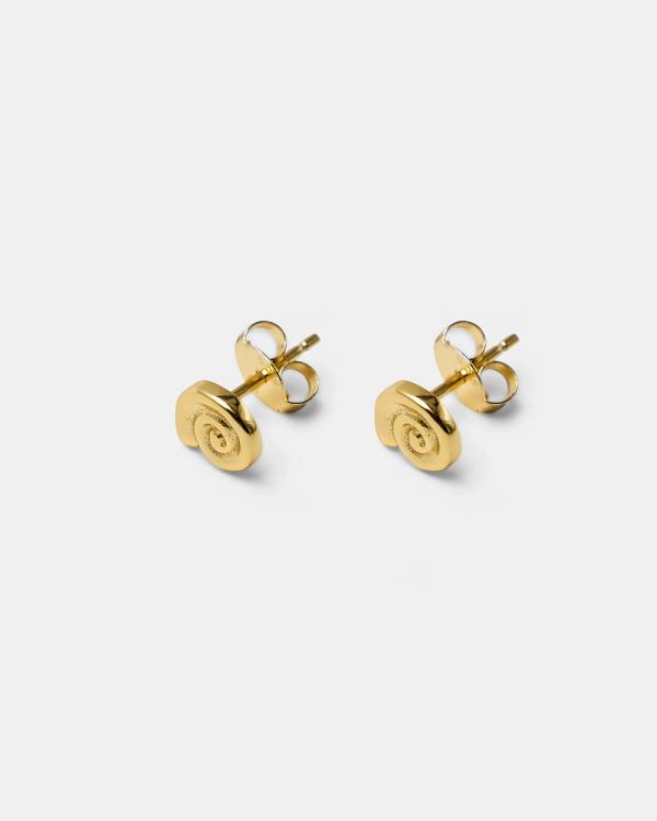 Brie Leon - Mini Spiral Studs - Jewellery (Silver) Mini Spiral Studs