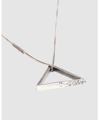 Buck Palmer - Triangle Necklace - Jewellery (OXIDIZED) Triangle Necklace