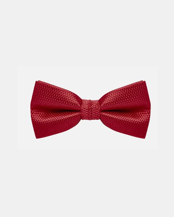 Buckle - Carbon Bow Tie - Ties & Cufflinks (Red) Carbon Bow Tie