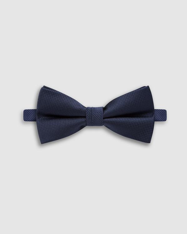 Buckle - Wedding Bow Tie - Ties & Cufflinks (Navy) Wedding Bow Tie