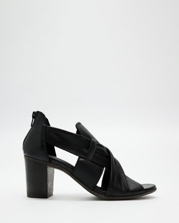 Bueno - Uba Heels - Heels (Black) Uba Heels