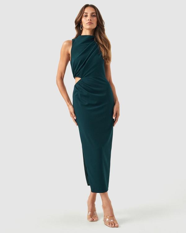 BWLDR - Caprice Midi Dress - Dresses (Emerald) Caprice Midi Dress