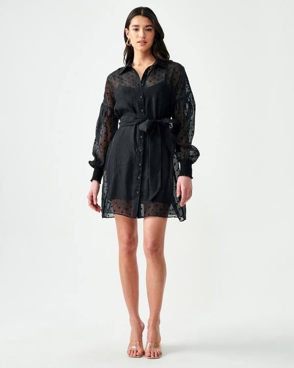 BWLDR - Carmen Shirt Dress - Dresses (Black Spot) Carmen Shirt Dress