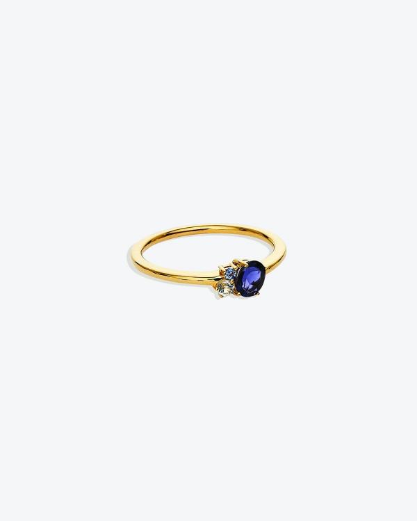 By Charlotte - Gold Kindred September Ring - Jewellery (Gold) Gold Kindred September Ring