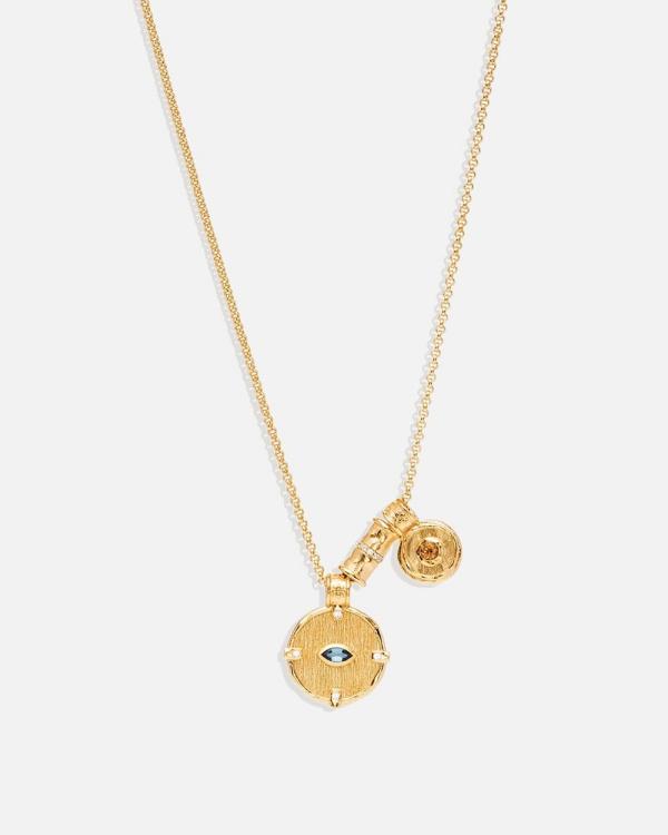 By Charlotte - Gold Magic of Eye Necklace - Jewellery (Gold) Gold Magic of Eye Necklace