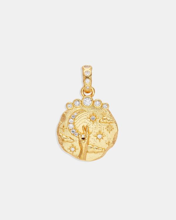 By Charlotte - Gold Manifest Your Dreams Necklace Pendant - Jewellery (Gold) Gold Manifest Your Dreams Necklace Pendant