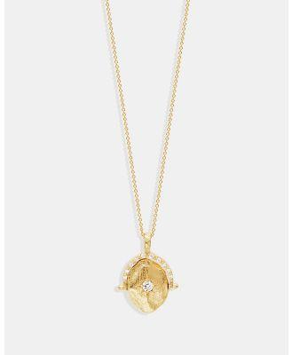 By Charlotte - Gold North Star Spinner Necklace - Jewellery (Gold) Gold North Star Spinner Necklace