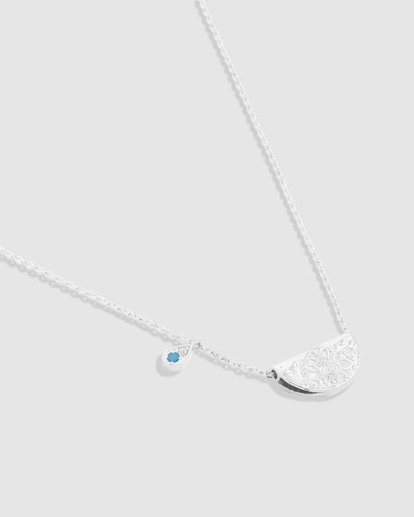 By Charlotte - Grow With Grace Necklace   December - Jewellery (Silver) Grow With Grace Necklace - December