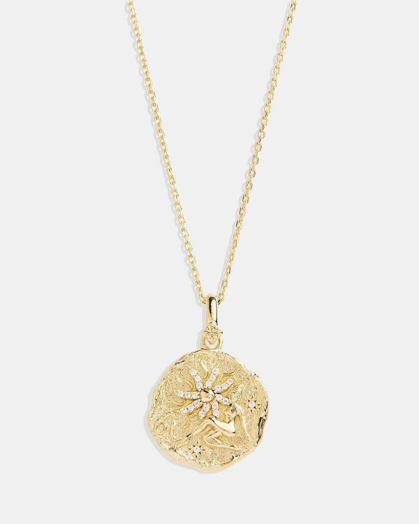 By Charlotte - She Is Leo Zodiac Necklace - Jewellery (Gold) She Is Leo Zodiac Necklace