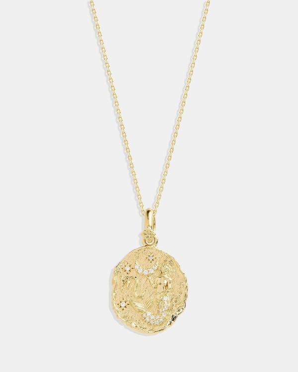 By Charlotte - She Is Scorpio Zodiac Necklace - Jewellery (Gold) She Is Scorpio Zodiac Necklace