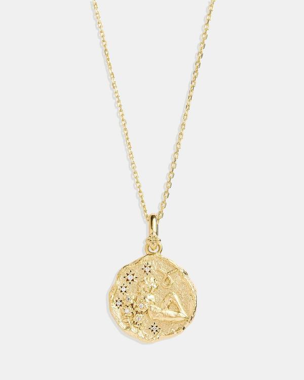 By Charlotte - She Is Taurus Zodiac Necklace - Jewellery (Gold) She Is Taurus Zodiac Necklace