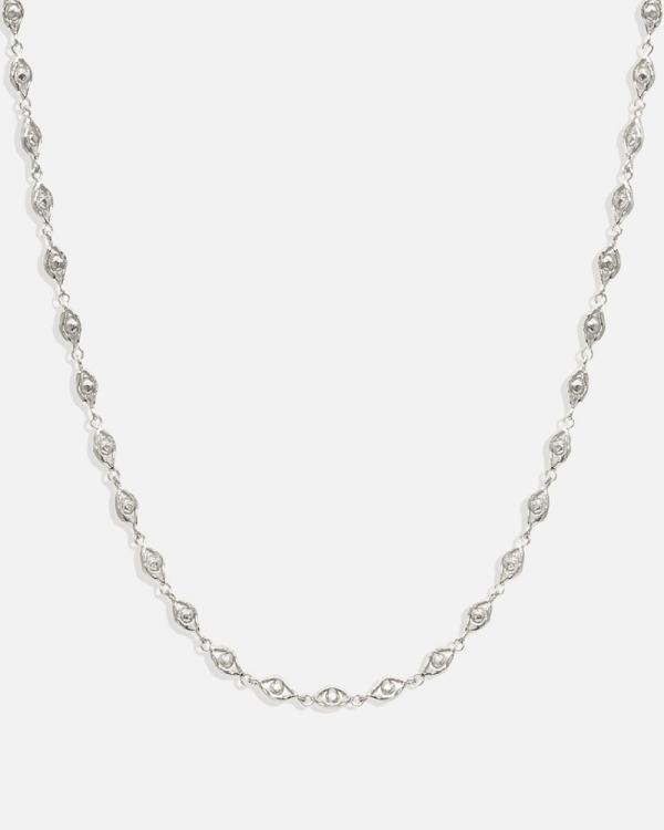 By Charlotte - Silver Lucky Eyes Choker - Jewellery (Silver) Silver Lucky Eyes Choker