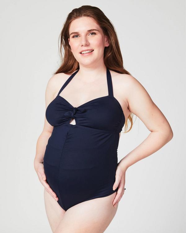 Cake Maternity - Mineral Maternity Swimsuit (for B DD Cups) - One-Piece / Swimsuit (Blue) Mineral Maternity Swimsuit (for B-DD Cups)