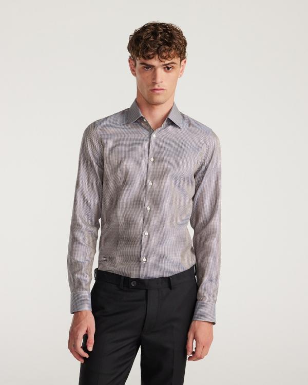 Calibre - Tri Tone Jacquard Shirt - Shirts & Polos (Blue) Tri Tone Jacquard Shirt