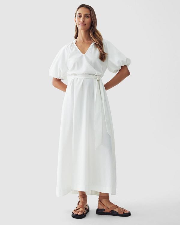 Calli - Alyx Midi Dress - Dresses (White) Alyx Midi Dress