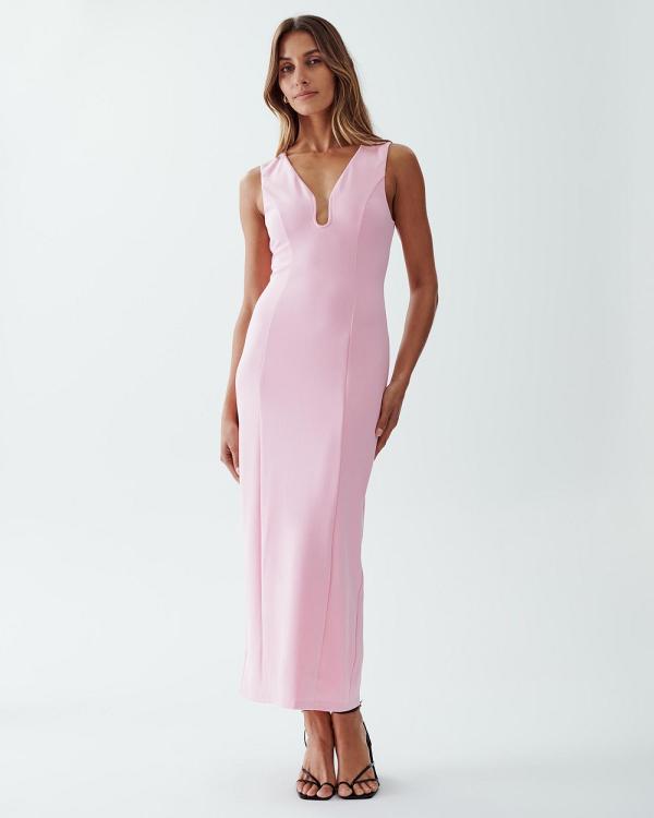 Calli - Andra Midi Dress - Dresses (Pale Pink) Andra Midi Dress