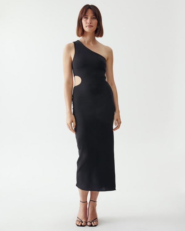 Calli - Damia Midi Dress - Dresses (Black) Damia Midi Dress