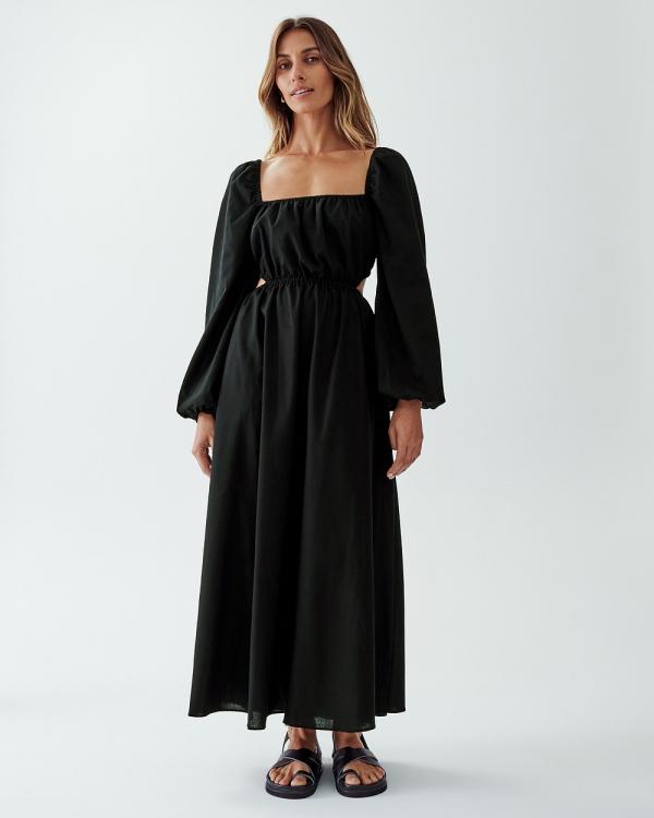 Calli - Ettie Midi Dress - Dresses (Black) Ettie Midi Dress