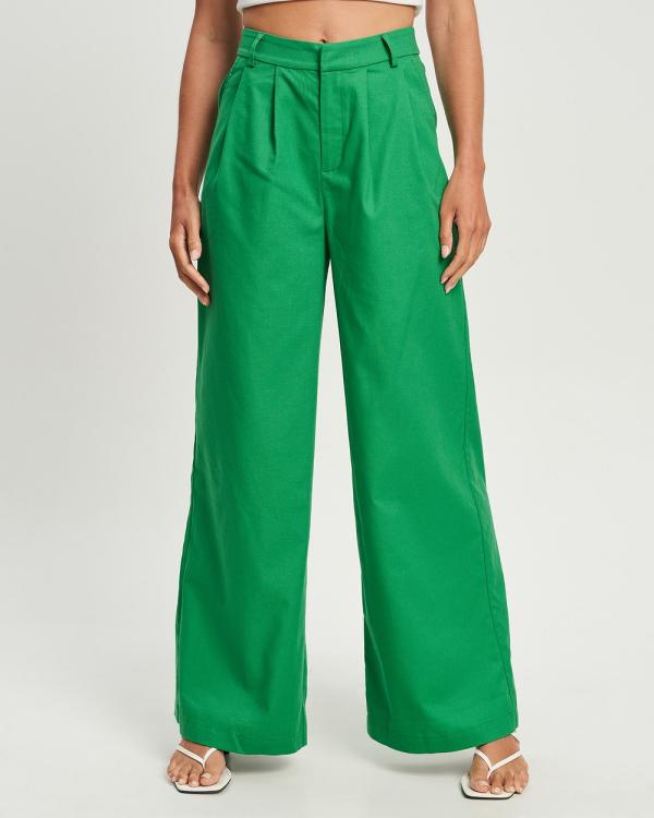 Calli - Isla Trousers - Jeans (Apple Green) Isla Trousers