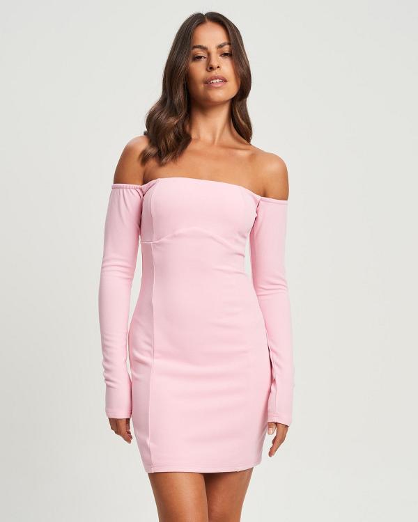Calli - Kasen Mini Dress - Dresses (Pale Pink) Kasen Mini Dress