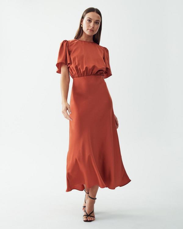 Calli - Trixie Dress - Dresses (Rust) Trixie Dress