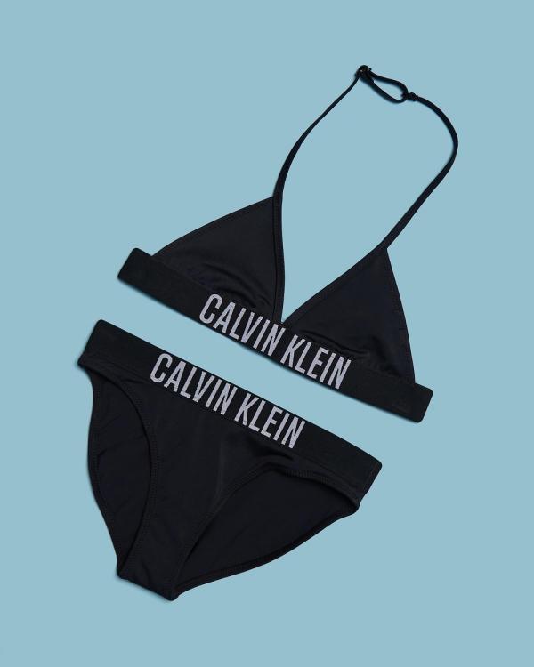 Calvin Klein - Triangle Bikini Set   Teens - Bikini Set (PVH Black) Triangle Bikini Set - Teens