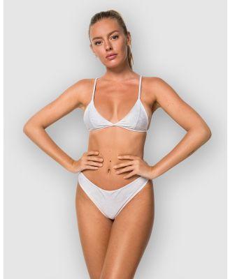 Cantik Swimwear - Phoenix Top - Bikini Tops (Shoreline Print) Phoenix Top