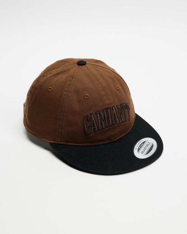 Carhartt - Preston Cap - Headwear (Deep H Brown & Black) Preston Cap