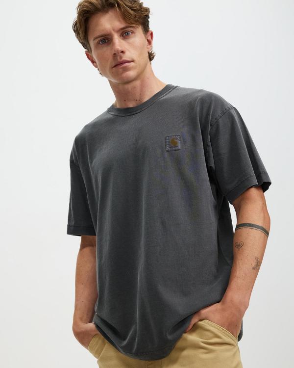 Carhartt - SS Nelson T Shirt - T-Shirts & Singlets (Charcoal) SS Nelson T-Shirt