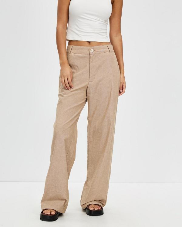 Cartel & Willow - Lucia Trousers - Pants (Almond Chambray) Lucia Trousers