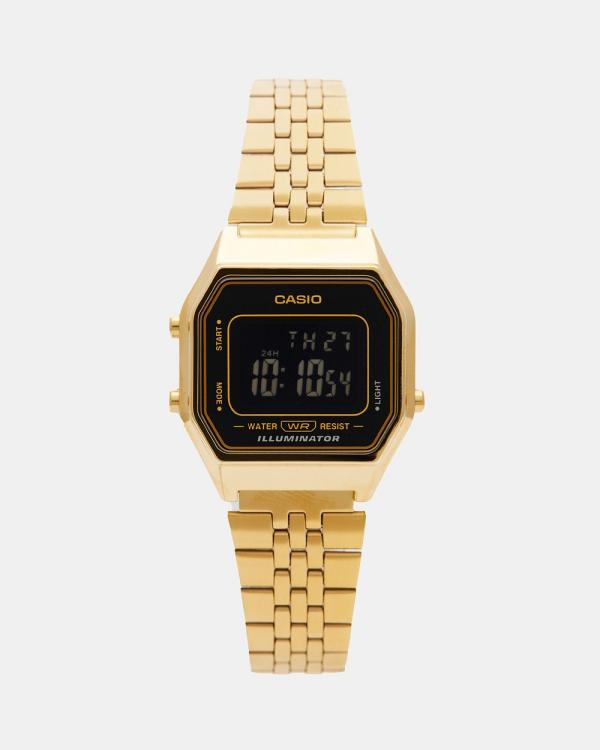 Casio - LA680WGA 1B - Watches (Gold) LA680WGA-1B