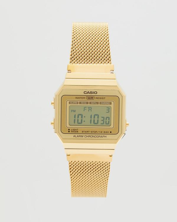 Casio - Vintage A700WMG 9A - Watches (Gold) Vintage A700WMG-9A