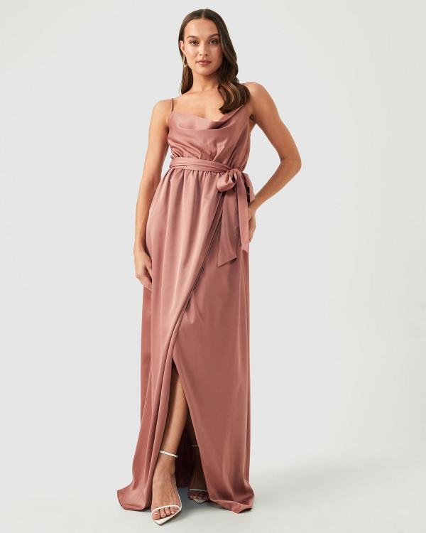 CHANCERY - Crystal Dress - Dresses (Dusty Rose) Crystal Dress