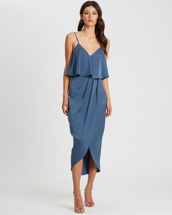 CHANCERY - Ivy Midi Dress - Dresses (Petrol Blue) Ivy Midi Dress