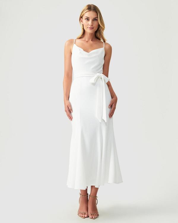 CHANCERY - Rise Midi Dress - Dresses (White) Rise Midi Dress