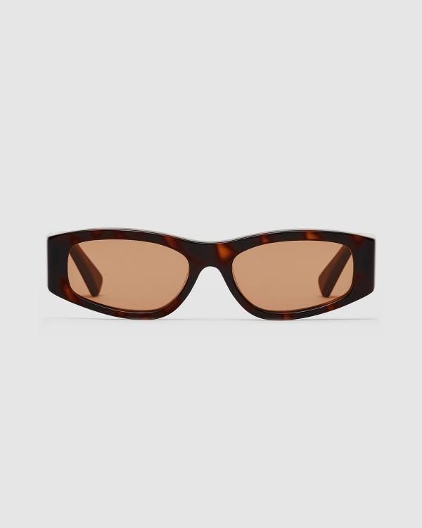 CHARLOTTE MERCY - Hensen - Sunglasses (Brown) Hensen